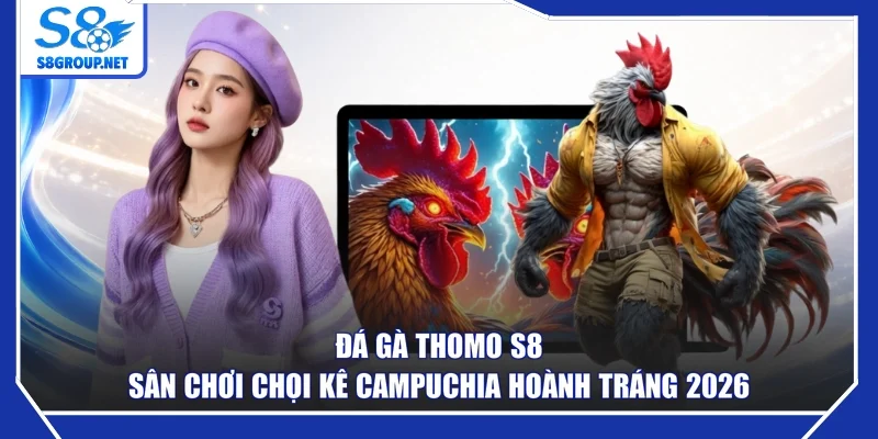 Đá Gà Thomo S8 - Sân Chơi Chọi Kê Campuchia Hoành Tráng 2026